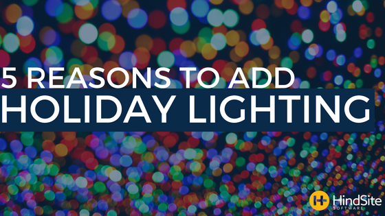5 Reasons to add holiday lighting