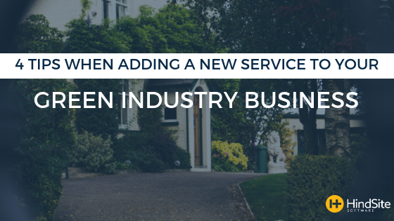 Adding a new service to your lawn care business