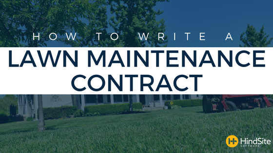 How To Write a Lawn Maintenance Contract.png