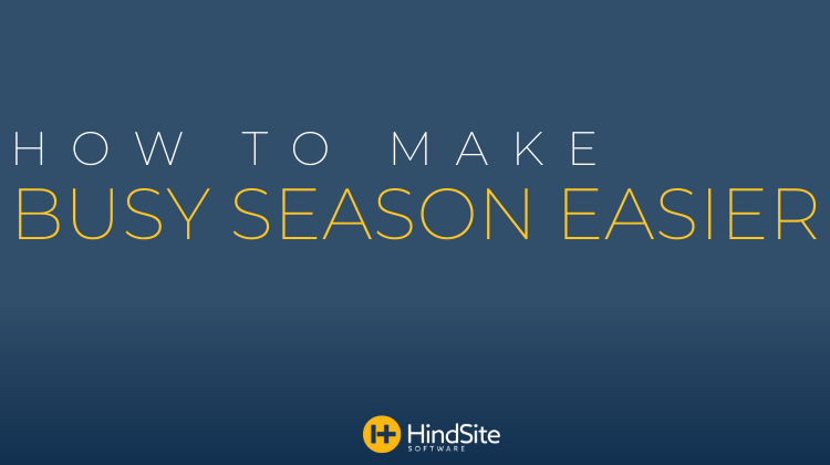 How to Make Busy Season Easier