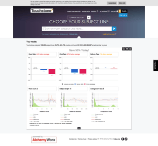 Touchstone Subject Line Editor